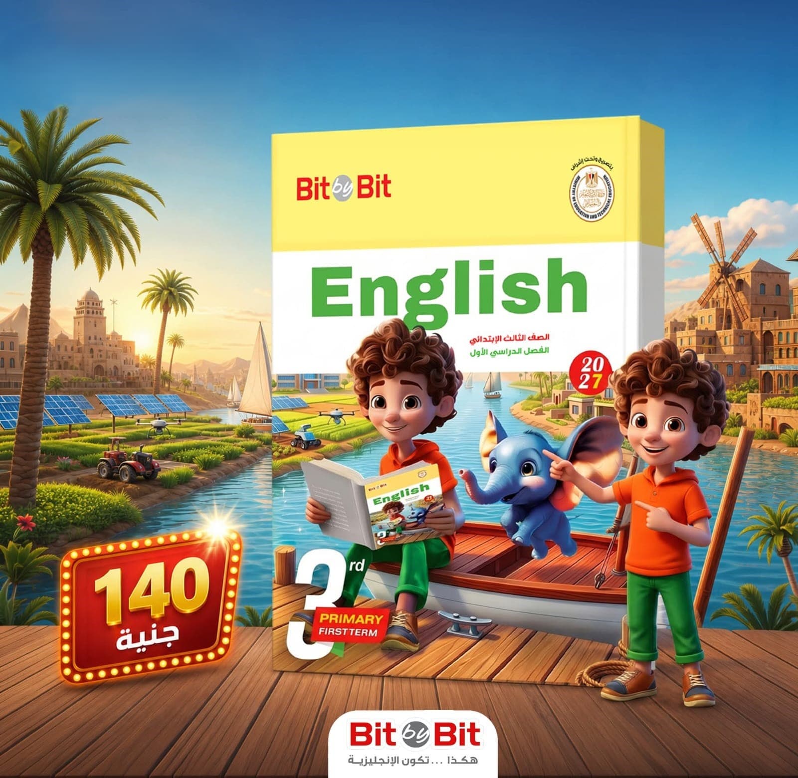 بت باى بت الصف الثالث الابتدائى