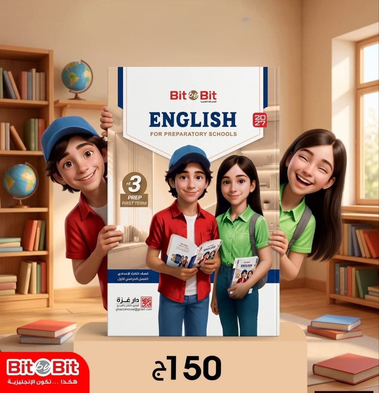 بت باي بت للصف الثالث الاعدادي