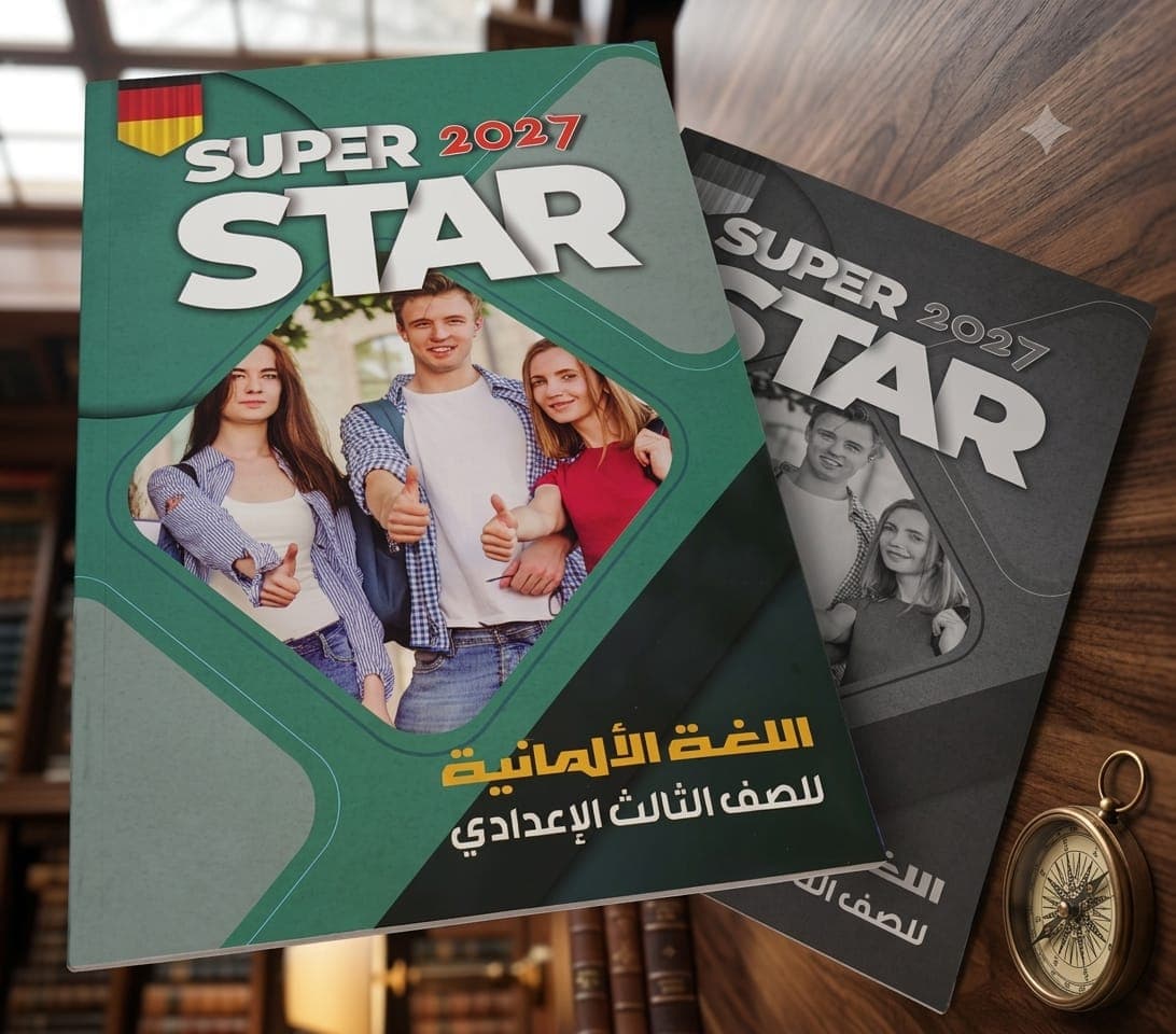 super star لغه المانيه للصف الثالث الاعدادى 