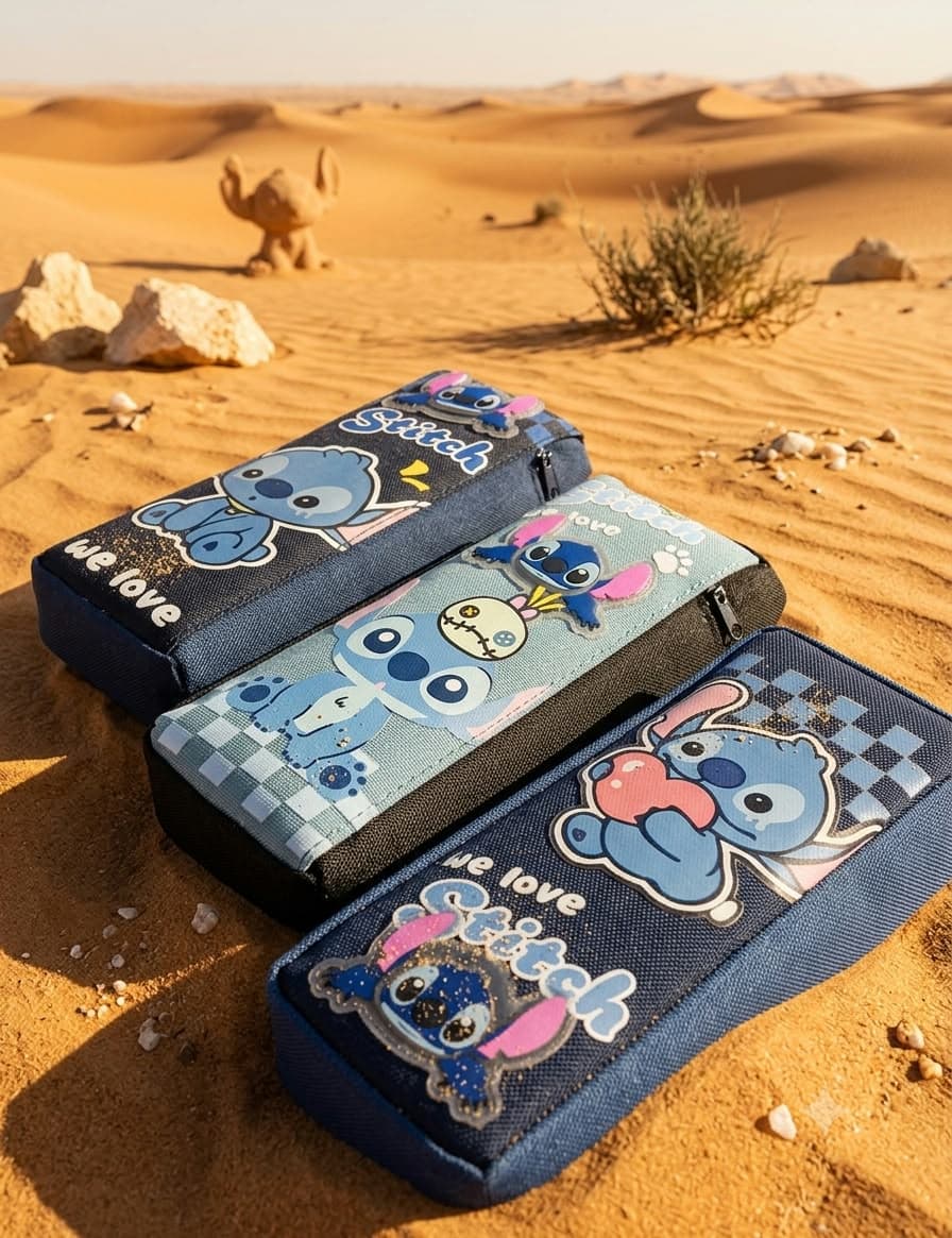 مقلمة 2 سوستة ستاتش مضيئة